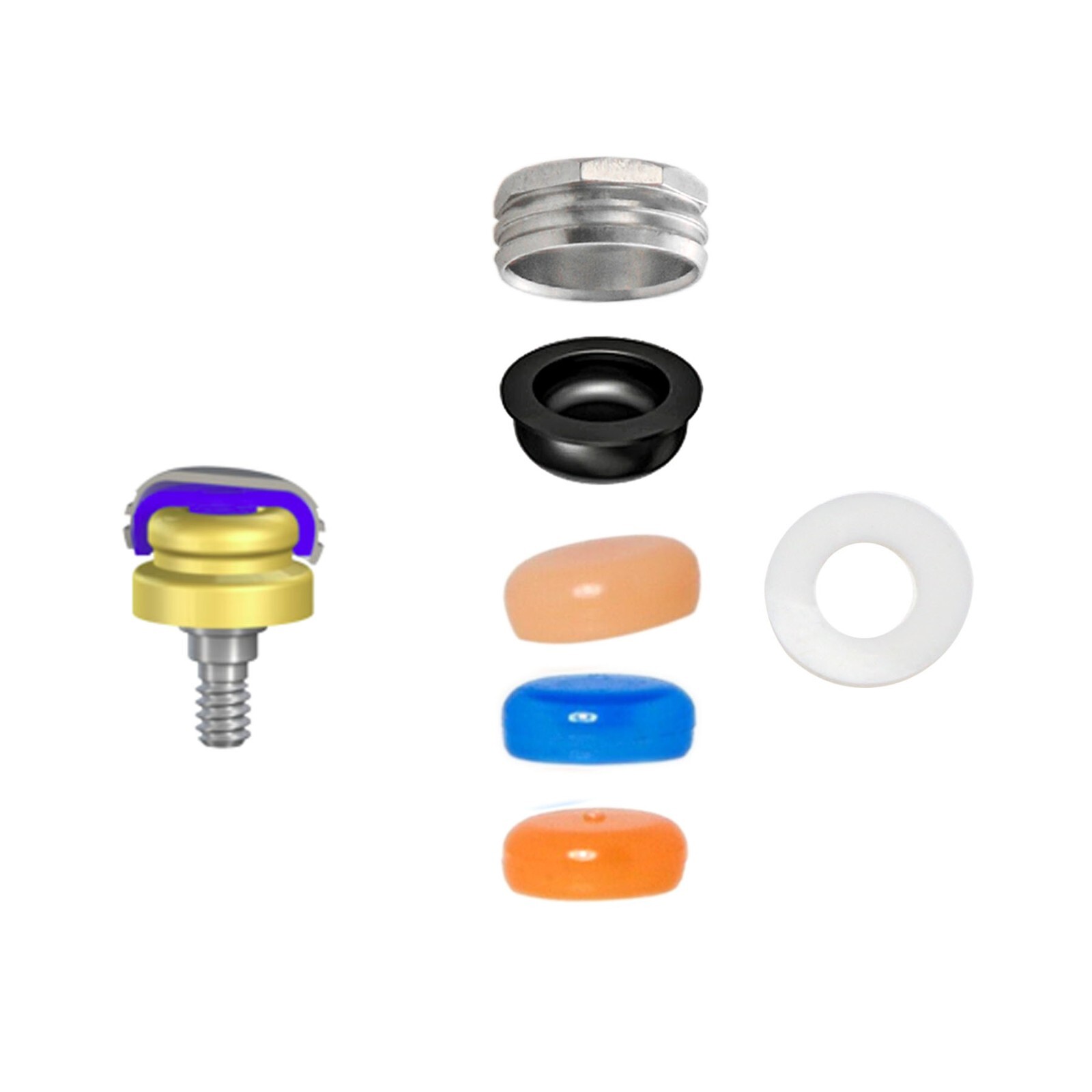 US Hiossen osstem Hex platform fits Regular/Mini Locator/Healing Abutment Analog