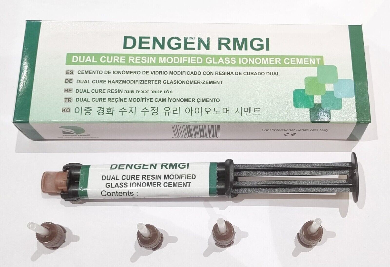 RMGI Self Adhesive Resin Permanent Dental Cement For All Ceramic Crowns 8gm Syr.