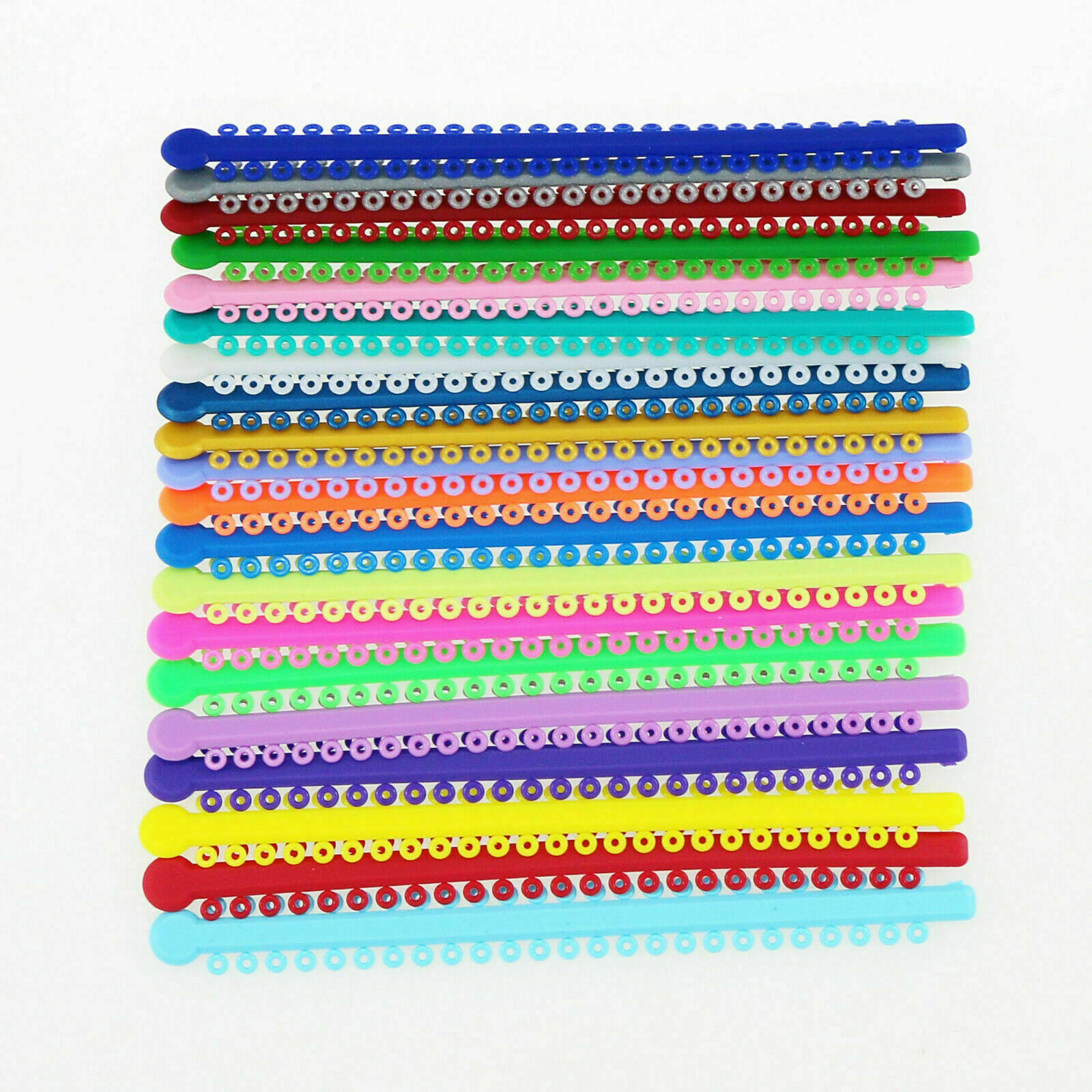 1pack Dental Ligature Ties Light Force Ortho Rubber Elastic Bands 1000pcs/pack