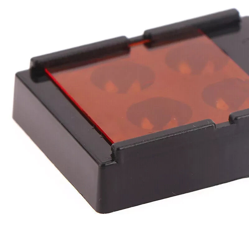 1 Pcs Dental 4 Well Mixing Wells with Light Shield Cover Palette Bonding Tray