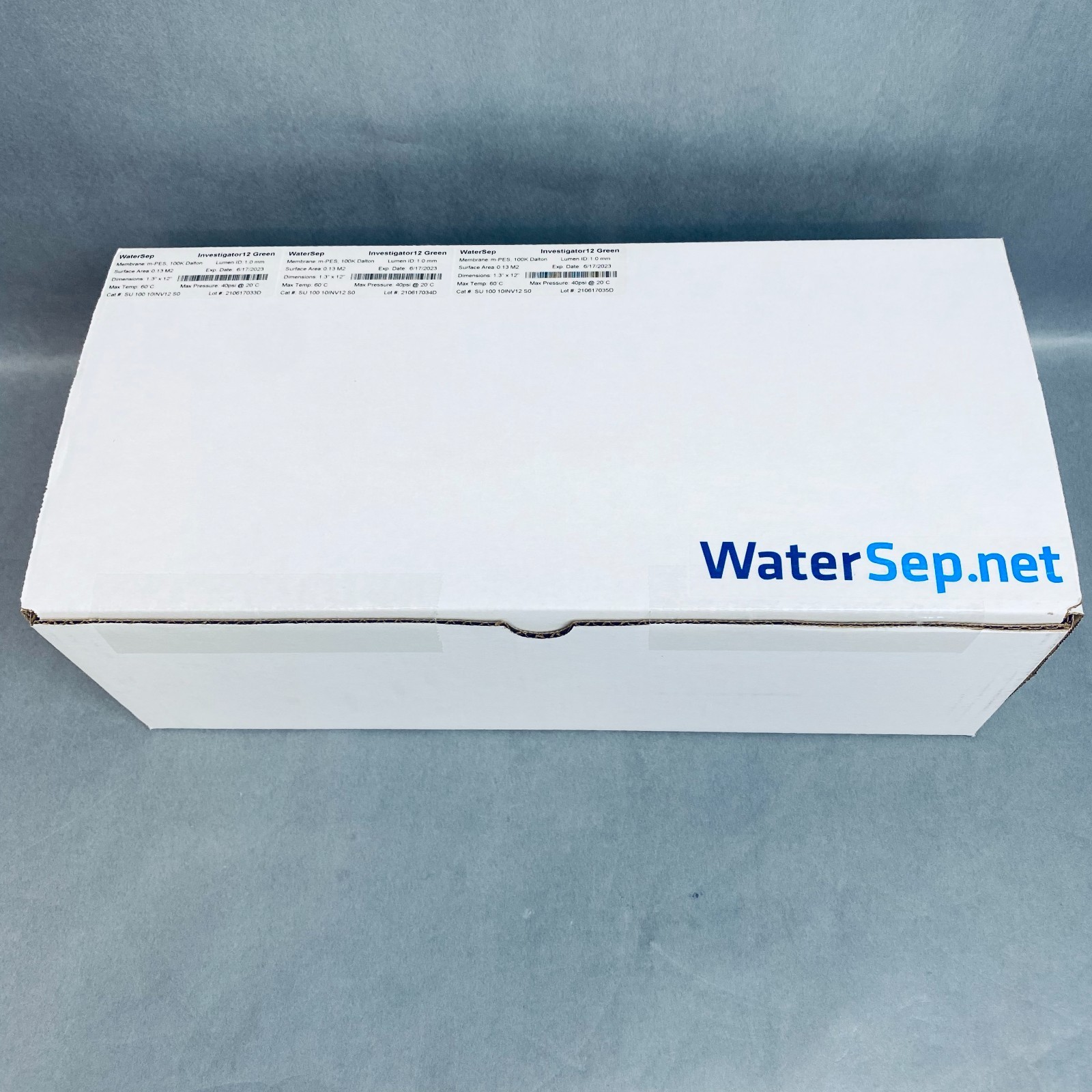 Sartorius WaterSep Investigator12 Green Hollow Fiber Filter 100 kDa Pack of 3