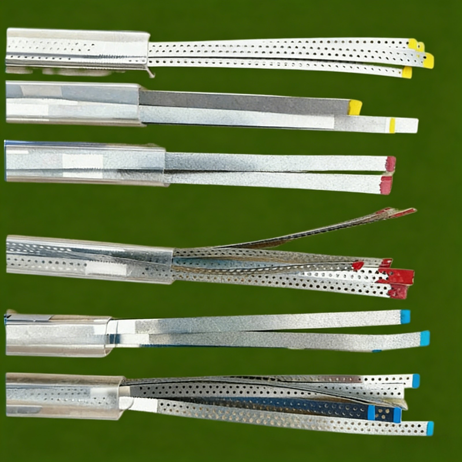 Dental Saw Diamond Polishing Finishing Strips Orthodontic IPR Strip Fine Medium