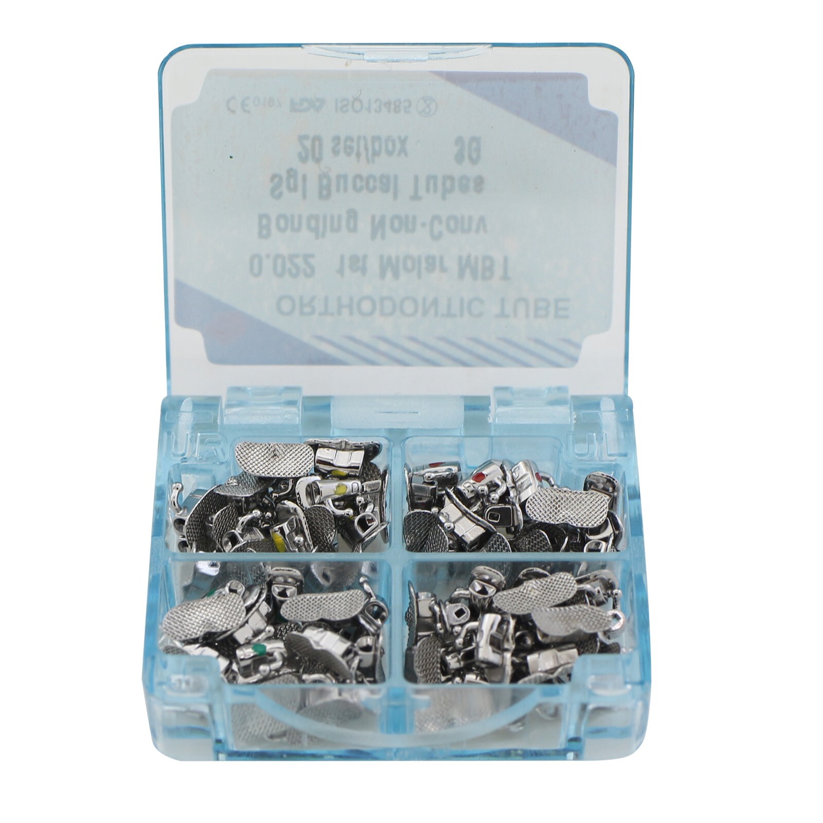 80 Orthodontic Buccal Tube Dental Tubos Ortodoncia 1st 2nd Molar Roth MBT 022 3G