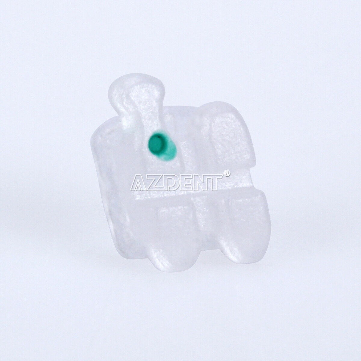 AZDENT Dental Orthodontics Ceramic Brackets 5*5 MBT / Roth.022 Hooks 3-4-5