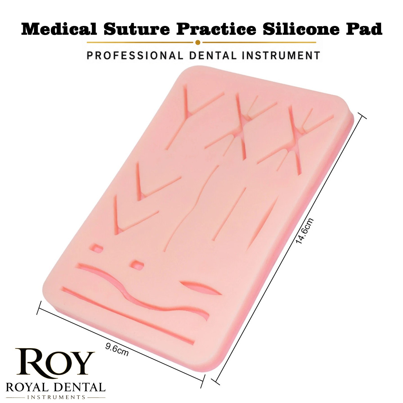 New Medical Skin Suture Practice Silicone Pad Wound Simulated For Training Kit
