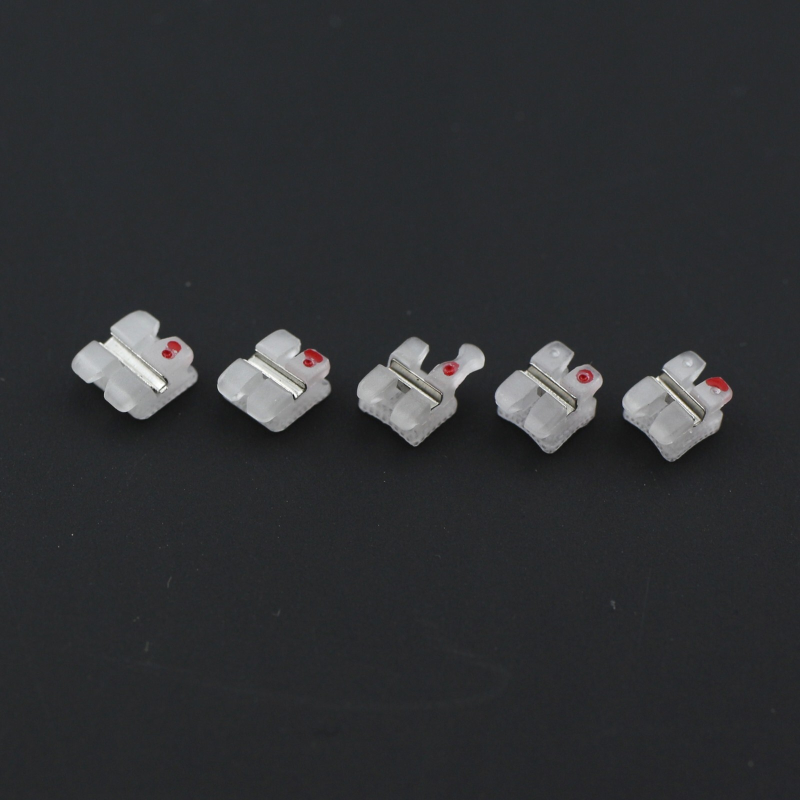 Orthodontic Roth 018/022 Metal Slot Ceramic Bracket 5-5 3M Clarity Aesthetic