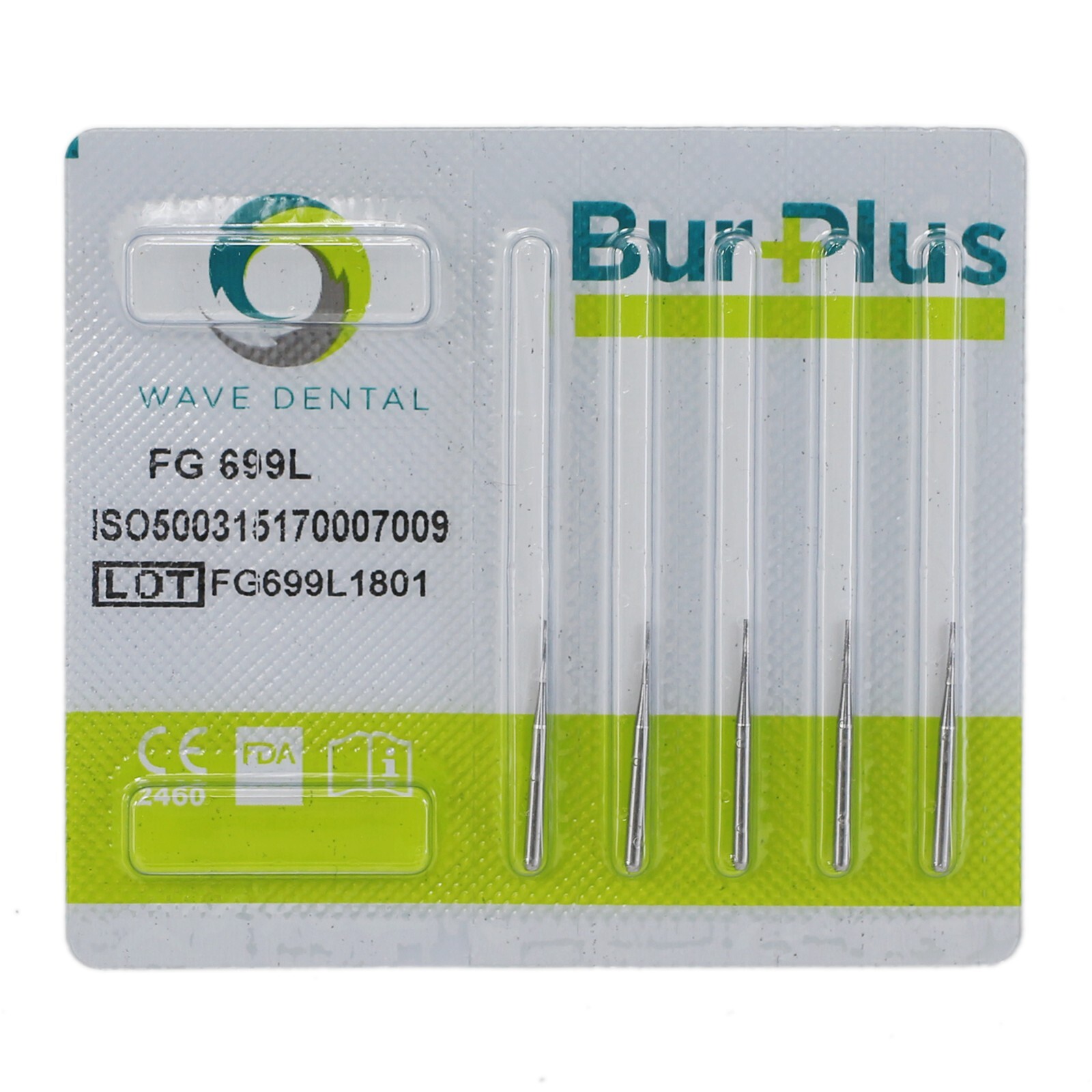 Wave Dental Carbide Burs FG 169L 699 699L 702L High Speed Friction Grip Midwest