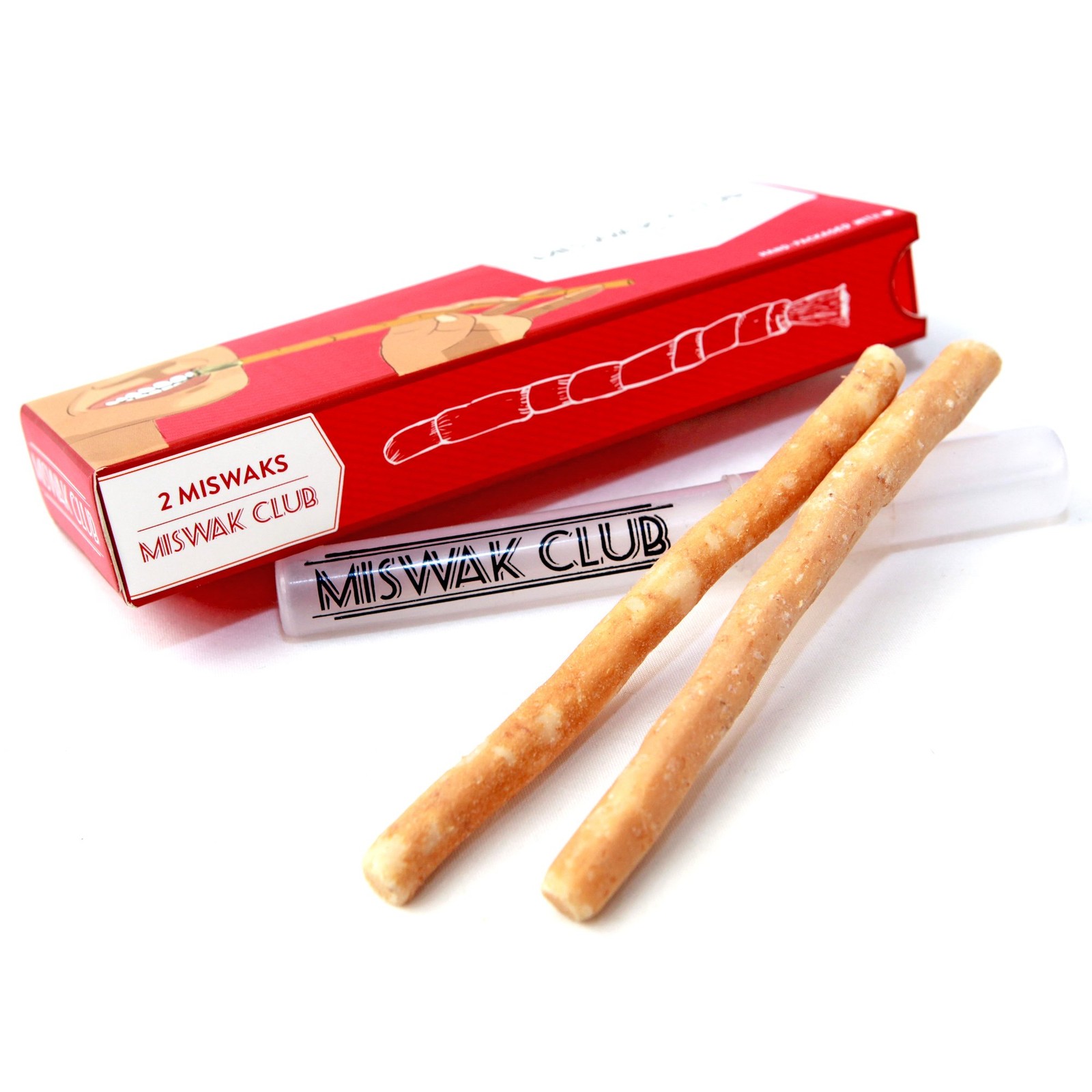 Miswak Club Natural Teeth Whitening Kit/Natural 1 Count (Pack of 1)