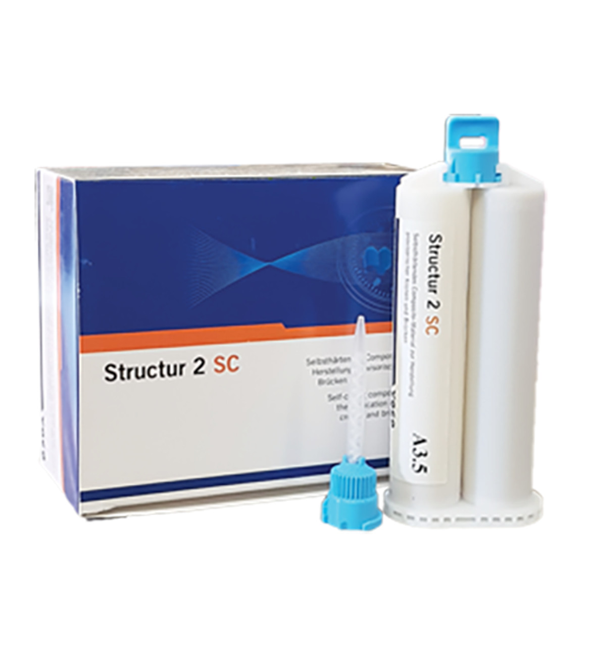 Voco Structur 2 SC Self-Curing Temporary Crown & Bridge Material Cartridge 75g.