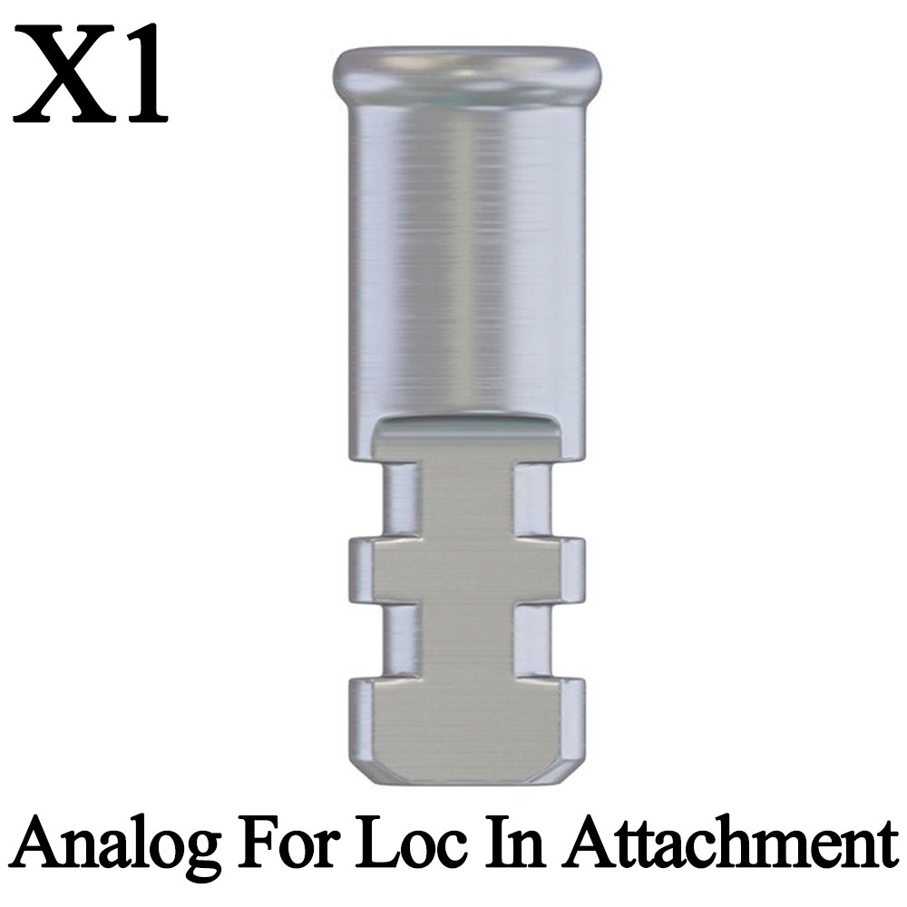 1pcs Dental Lab Analog For Loc In Attach ment Fixture Prosthetic