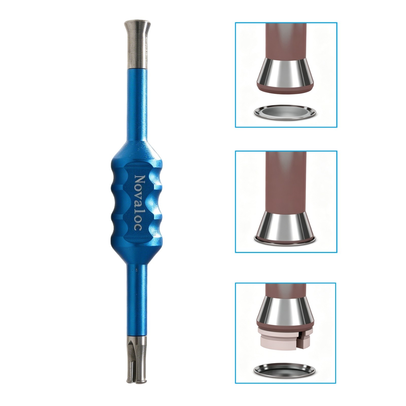 US Dental Novaloc & Locator Core Tool Mounting & Demounting Instrument Retention