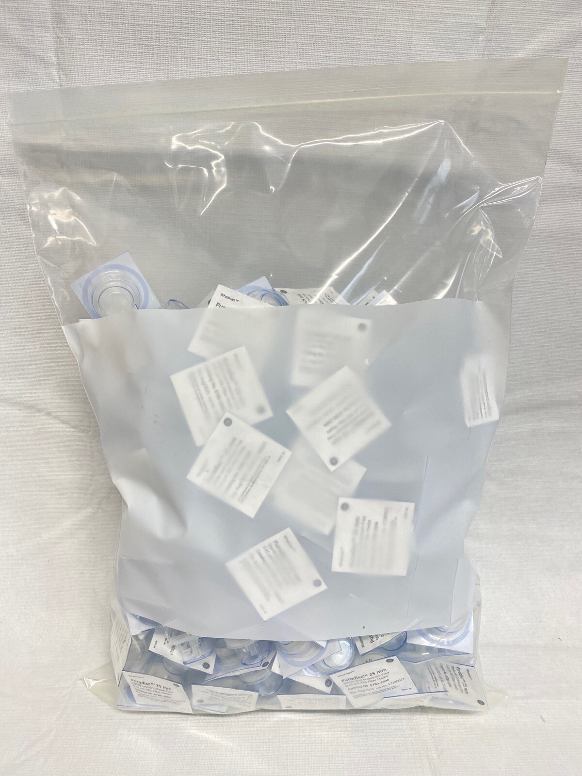 (196 Pcs) WHATMAN Puradisc 25mm Disposable 0.45um PES Syringe Filters 6780-2504