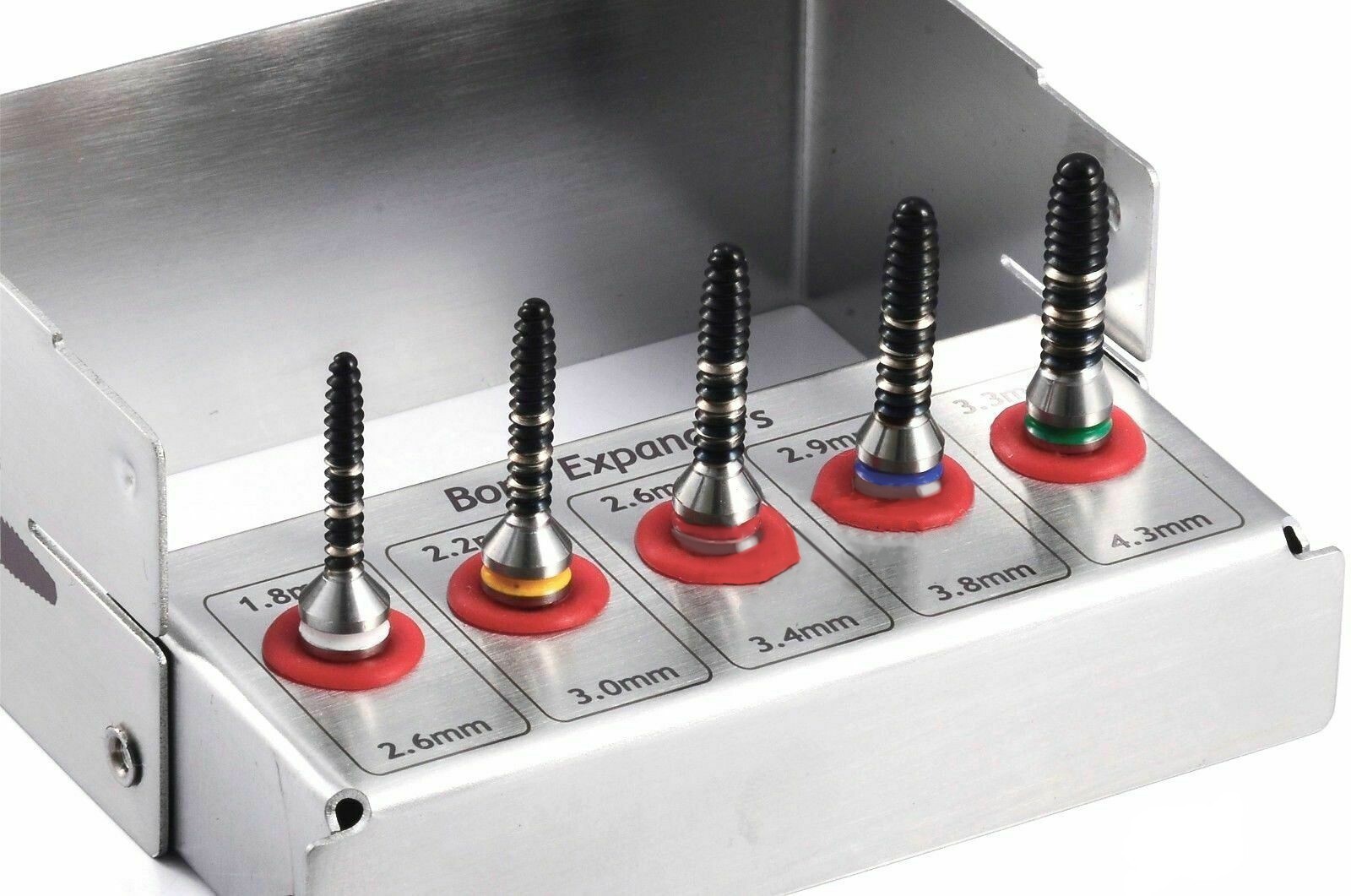Bone Expander Kit 5pcs Screws Dental Implant Titanium Coated Surgical Surgery