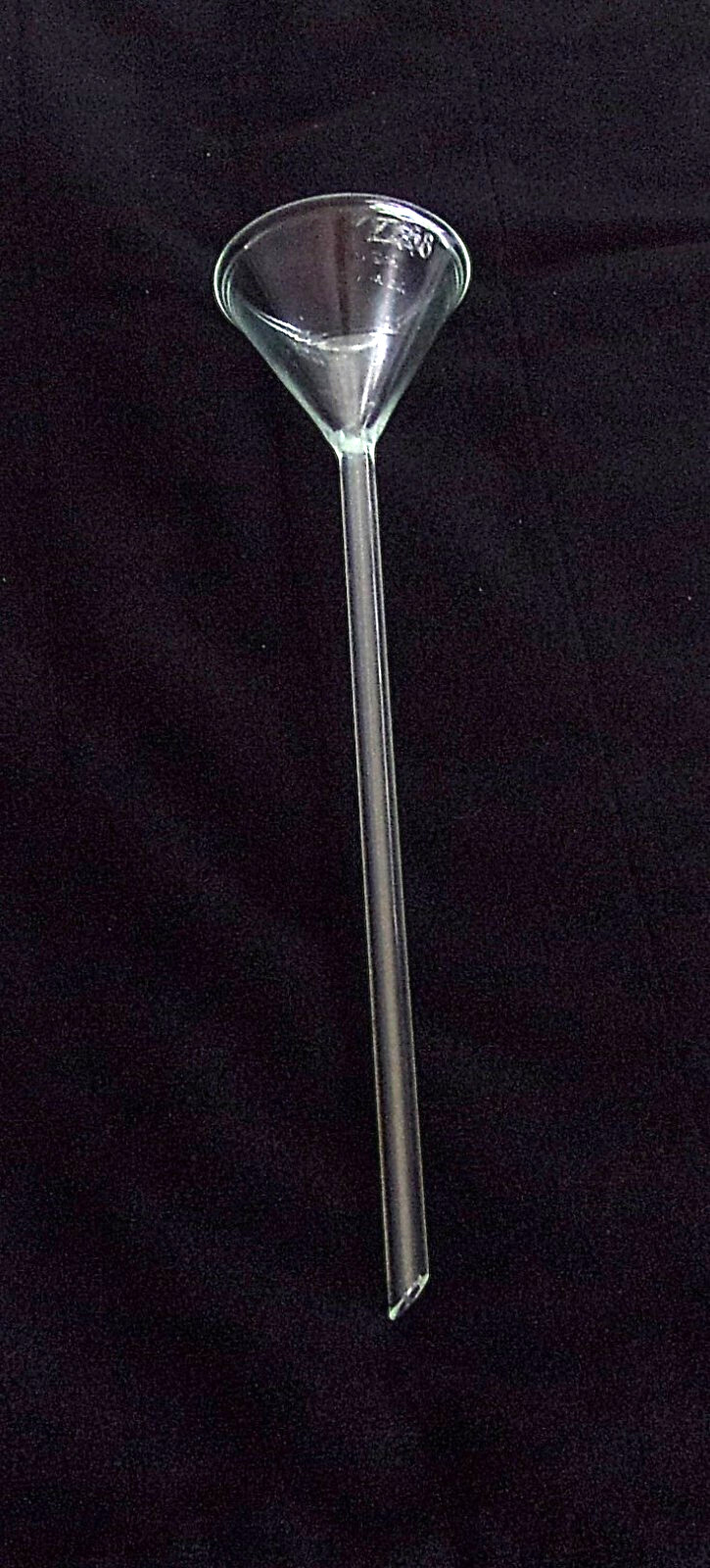 Kimax #58 Glass 58° Angle 40mm Dia 7.5 Long Stem Filling Filtering Funnel