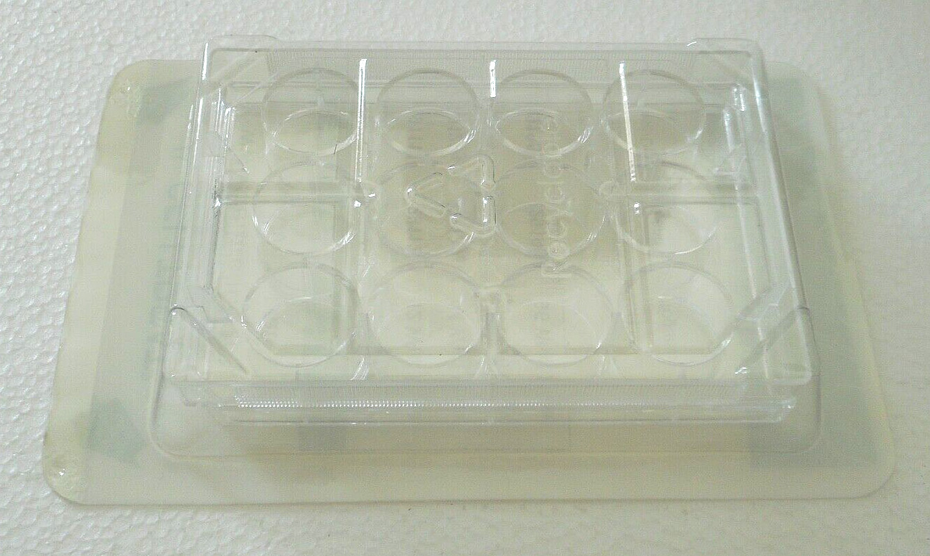 CellTreat Scientific Lot of 10 22911 Sterile Polystyrene 12 Well Plates New