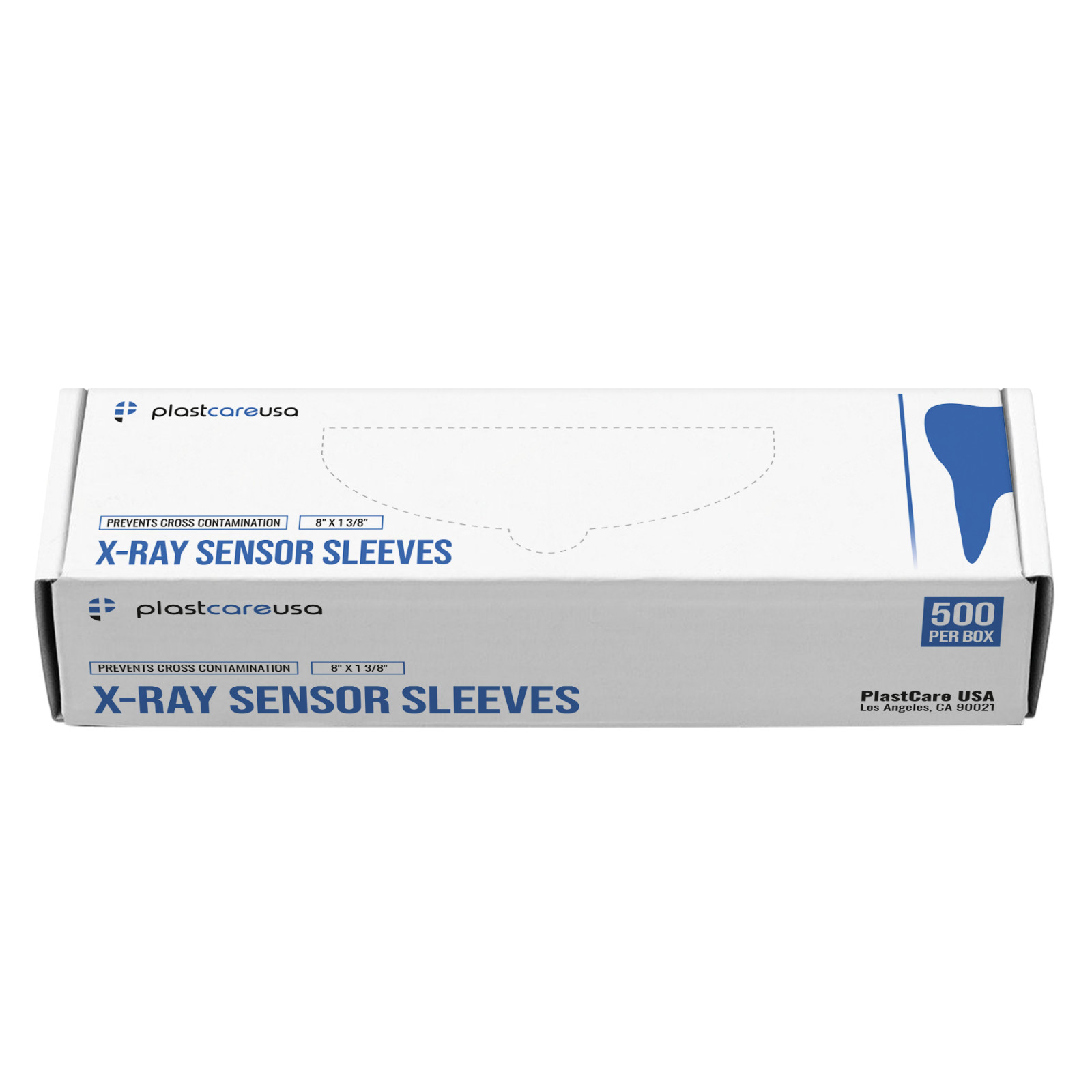 500 X-Ray Sensor Sleeves 8″ x 1-3/8″ Disposable Dental Barrier Cover