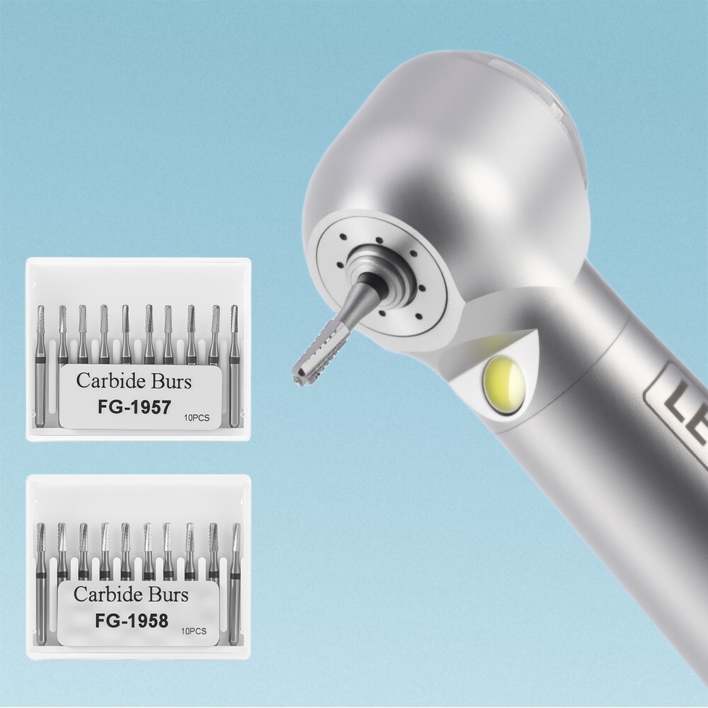 Dental Lab Tungsten Carbide Burs Round Bur FG 1.6mm Metal Cutting High Speed