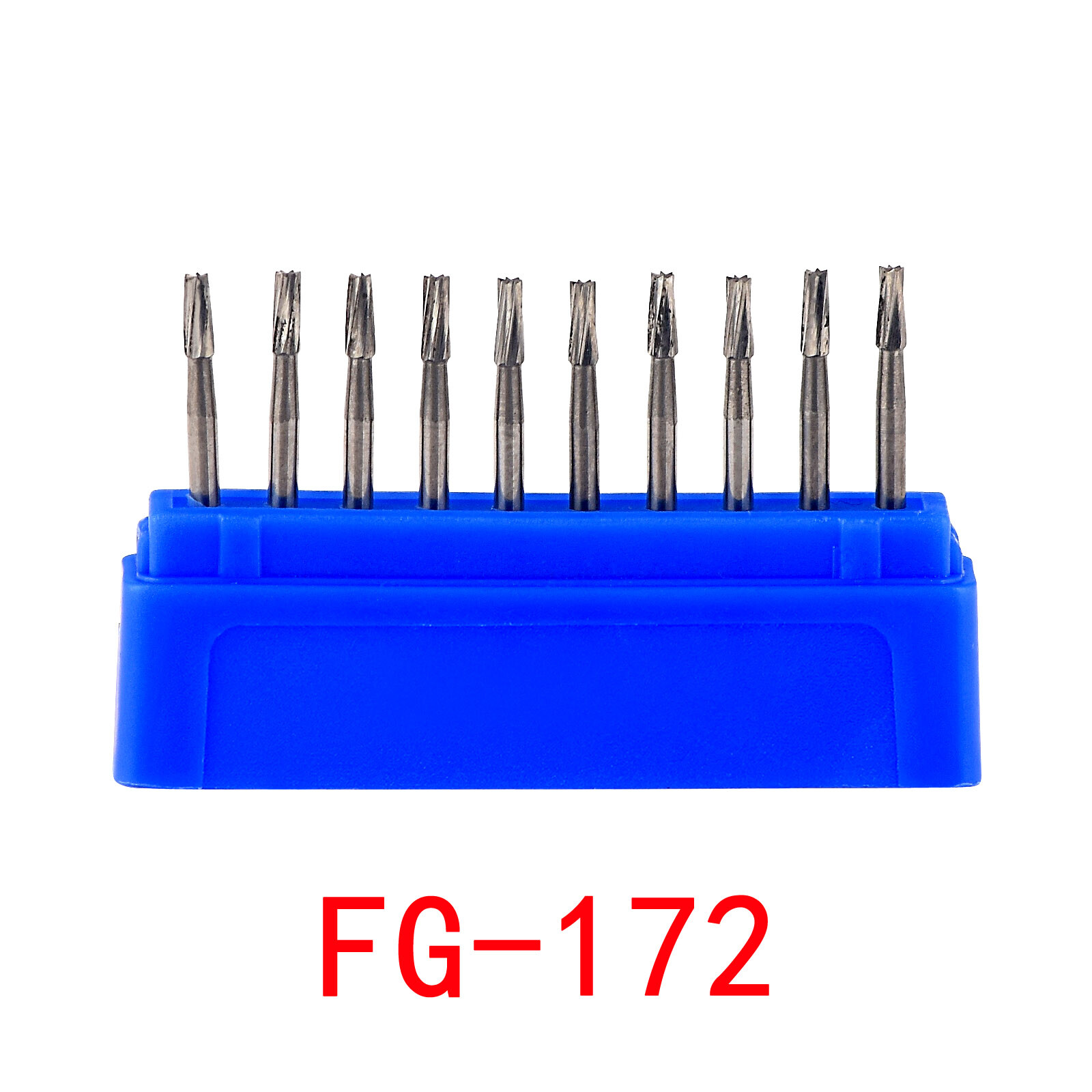 [USA]10*Dental Round Tungsten Carbide Burs FG Bur Drill For High Speed Handpiece