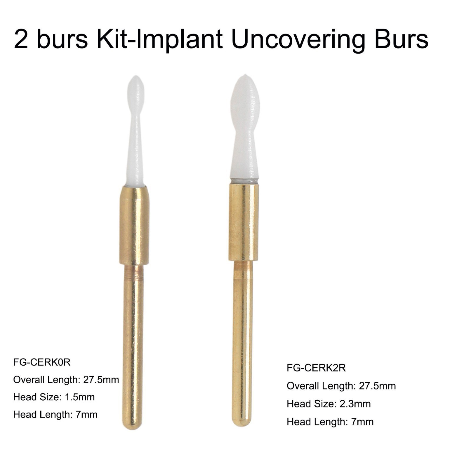 Dental Surgical Ceramic Soft Tissue Trimmer Bur for Gingivectomy