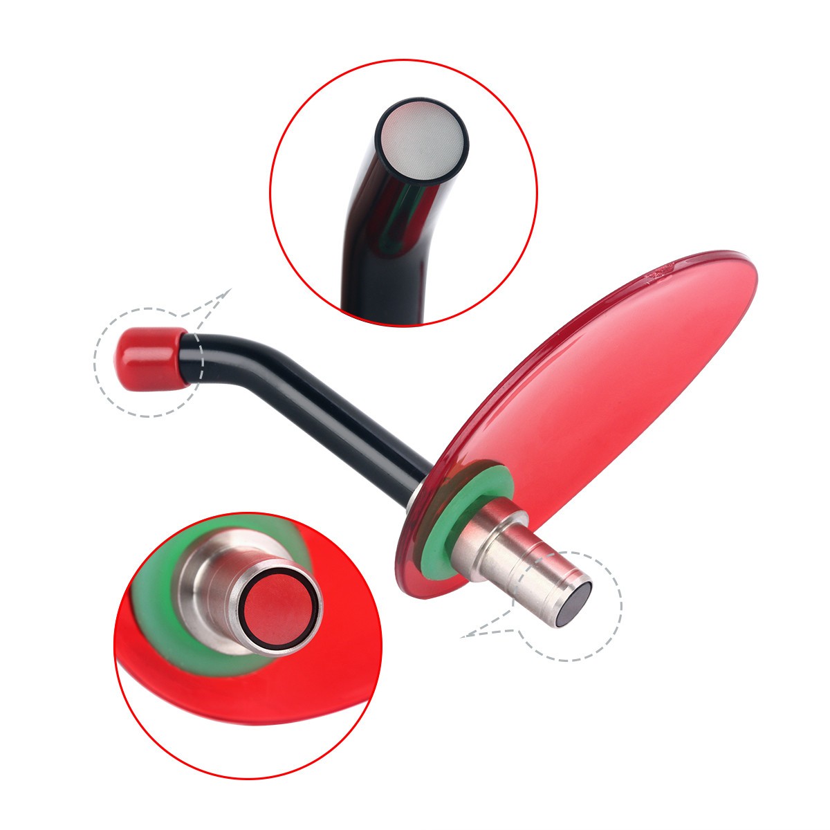 Dental Light Cure Resin Ortho Adhesive Paste Brackets Bonding /LED Curing Light
