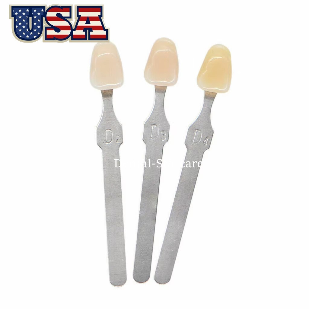 1 Set VITA Classical 16 Colors Shade Guide Dental Toothguide A1-D4 Whitening USA