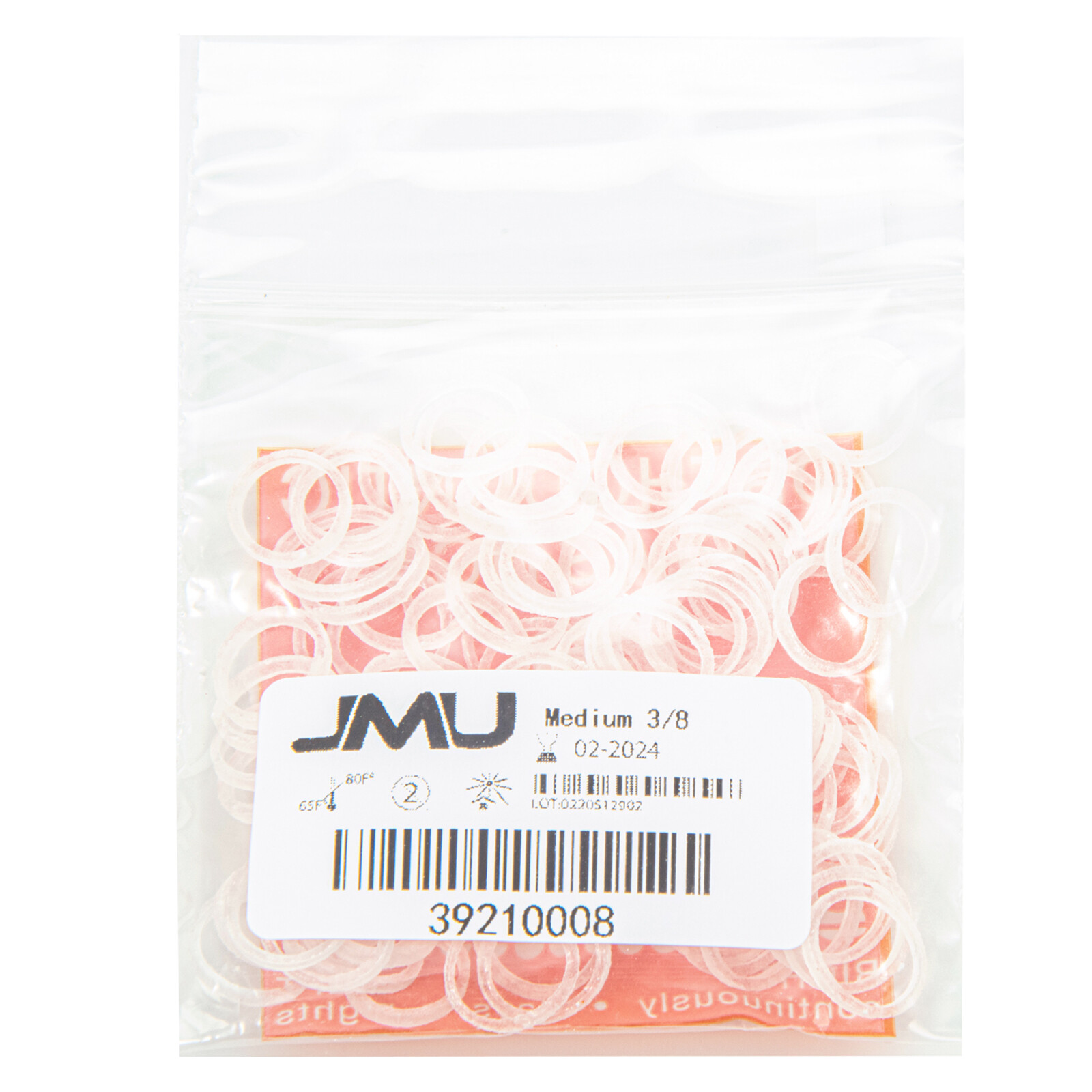 JMU Teeth Gaps Close Orthodontic Intraoral Elastic Bands Latex-Free Made In USA