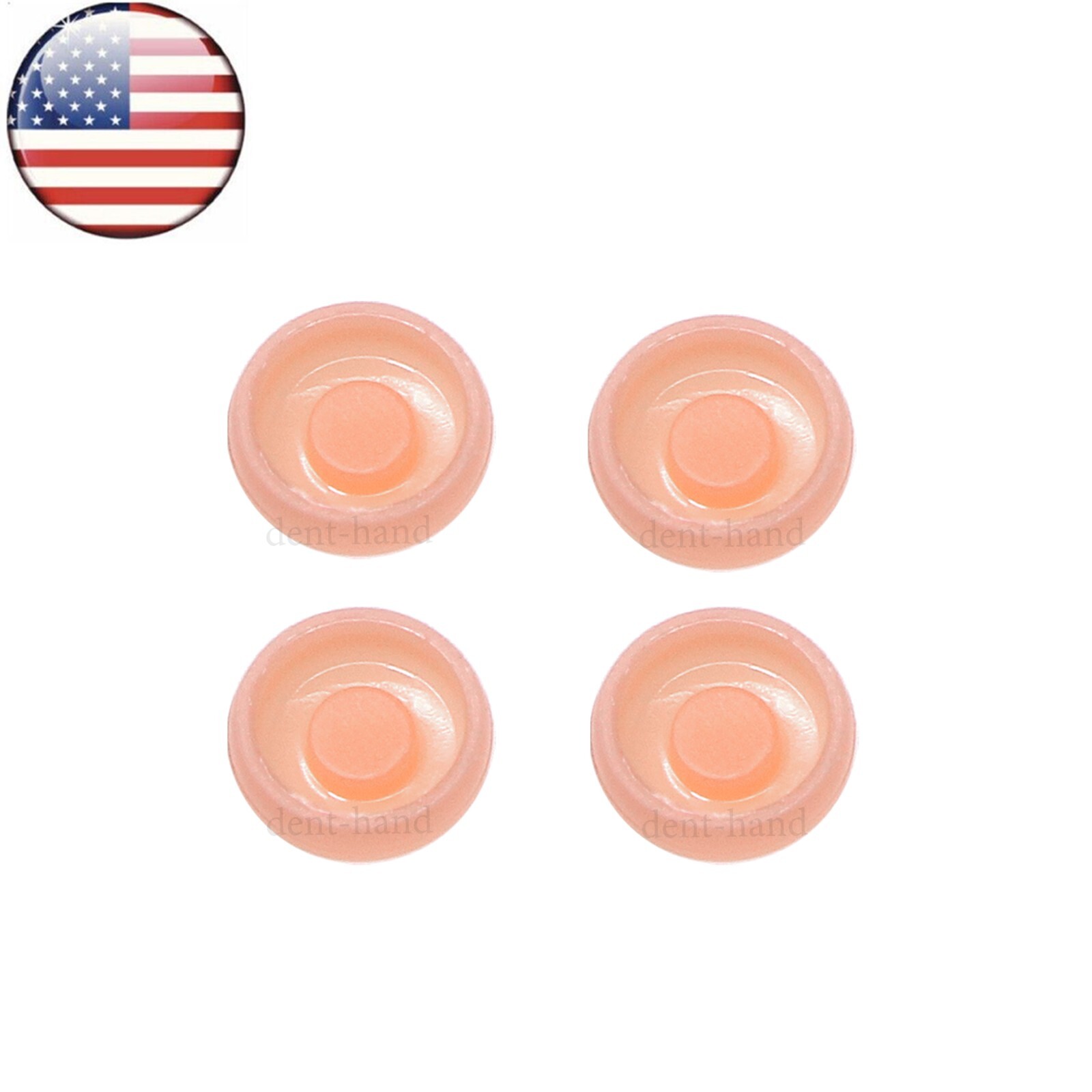 US Dental Overdenture 2.4lbs Retentive Caps Pink Use For LocatOr System lmplants