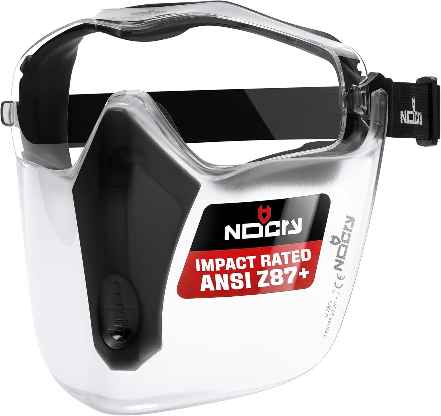 NoCry Safety Face Shield Mask for Work with Premium Anti Fog and Anti Scratch