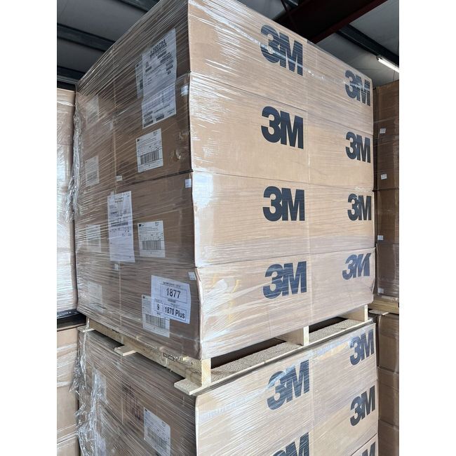 3M Aura 1870+ Protective Face Mask NIOSH Approved N95 Respirator 440 Pc Case