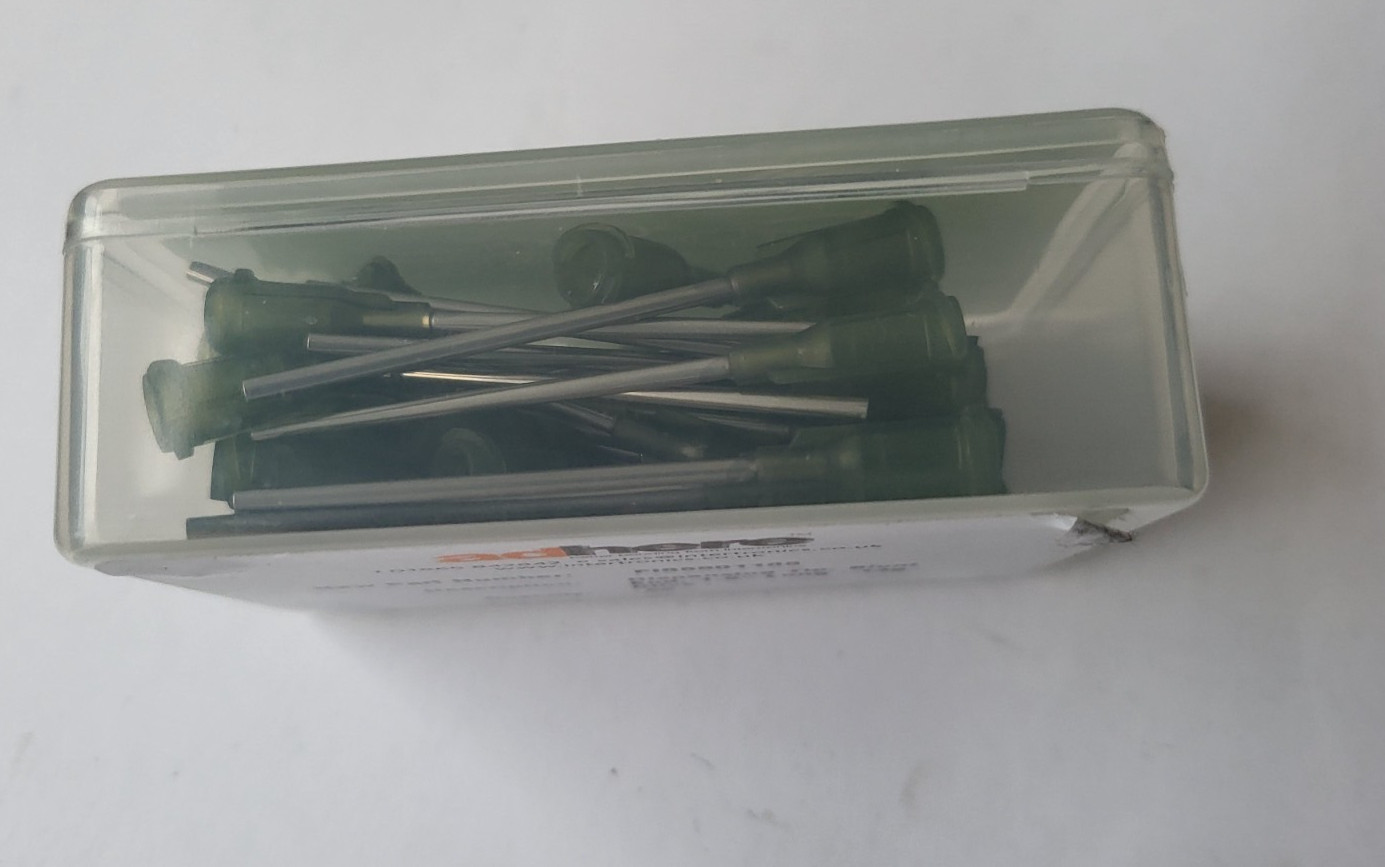 FISNAR 0401-08-000122 8001105 FIS5601105 14GA 1.5″ BLUNT END TIP OLIVE 50/PK (R4