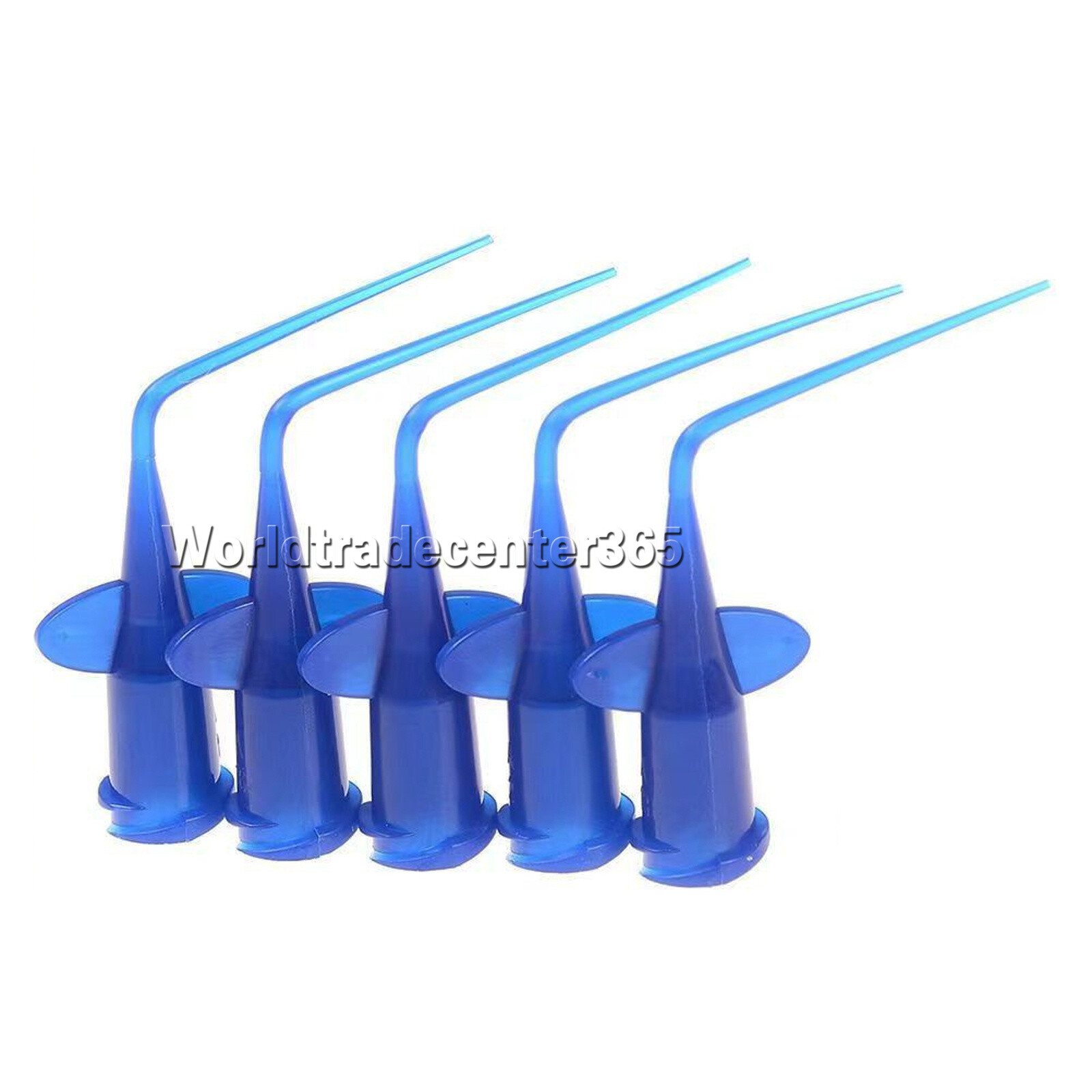 Dental Disposable Syringe Tips Endo Irrigation Flexible Composite Blue Pure
