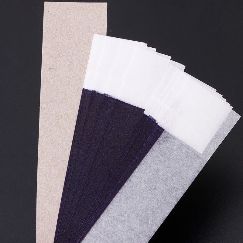 20 Books Dental Articulating Paper Practical Soft Thin Strips Paper Blue 20Boxes