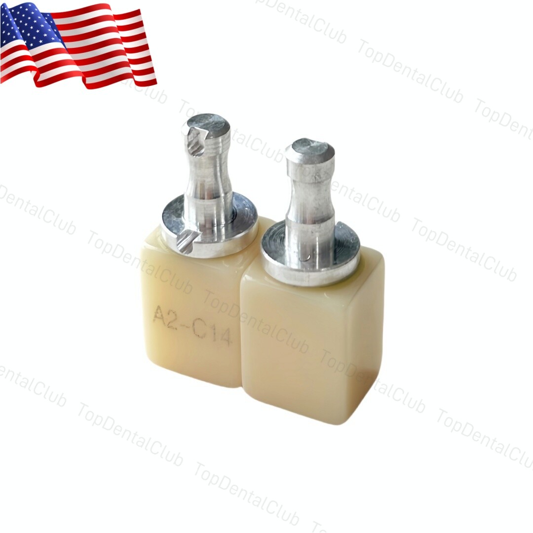 C14 A2 Dental PMMA Block Non Firing CAM CAD CEREC Milling Sirona Free Sinter