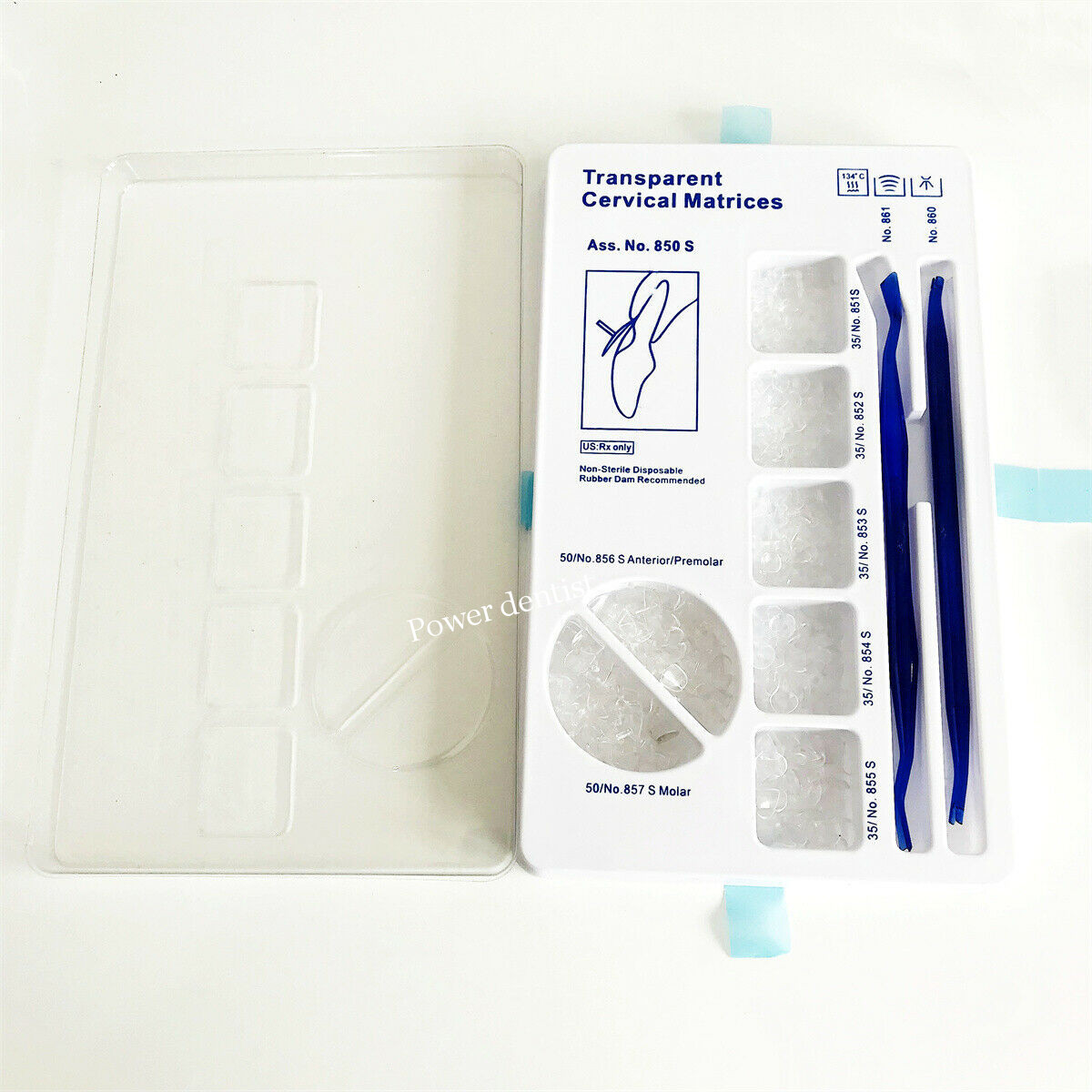 Dental Transparent Cervical Matrice Filling Materials Gingival Retractor Matrix