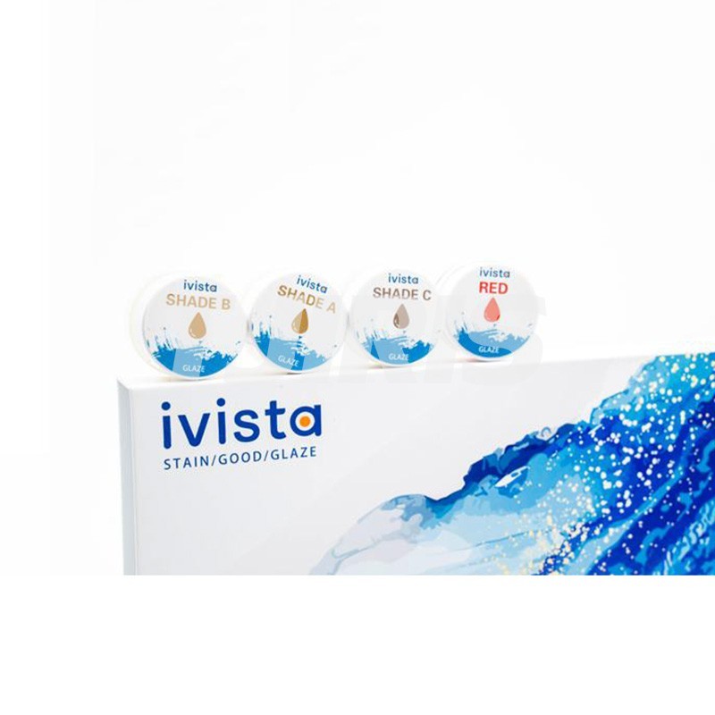 Dental Lab Stain Glazing Paste for Zirconia Glass Ceramic Porcelain 5g