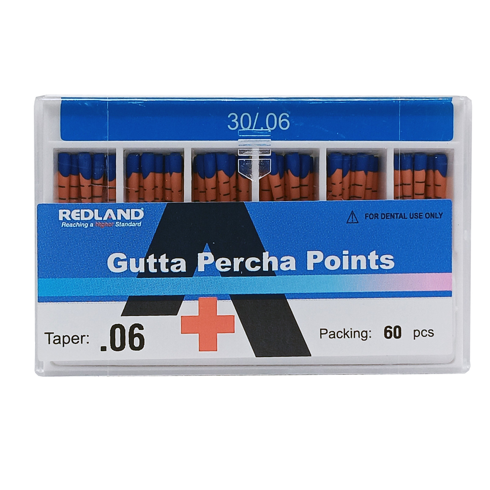 REDLAND MM Marked Endodontic Gutta Percha Point .02/.04/.06 Taper All Size 15-40