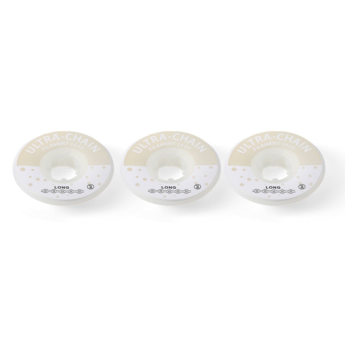 Dental Orthodontic Power Chain Elastic Bands Long Short Continuous Cadena de