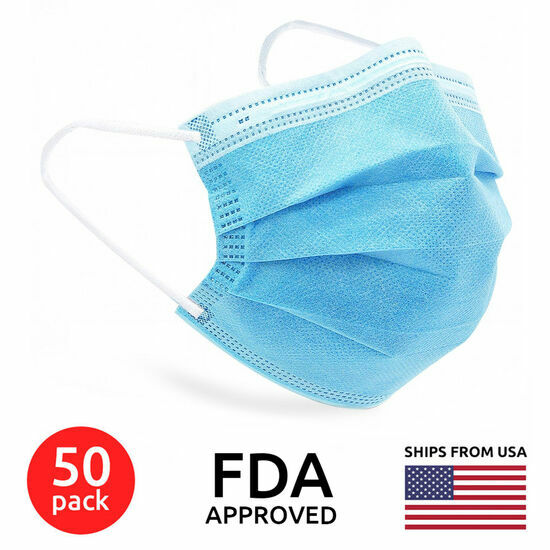 3-Layer Protective Medical Breathable Respirator Face Mask Cover mouse and Nose