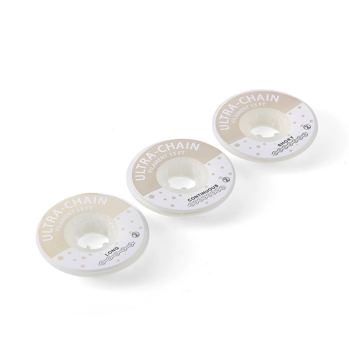 Dental Orthodontic Power Chain Elastic Bands Long Short Continuous Cadena de