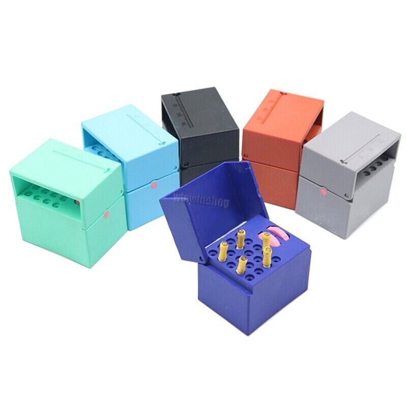Dental Autoclavable Disinfection Root Canal 20 Holes Files Memory Count Holder