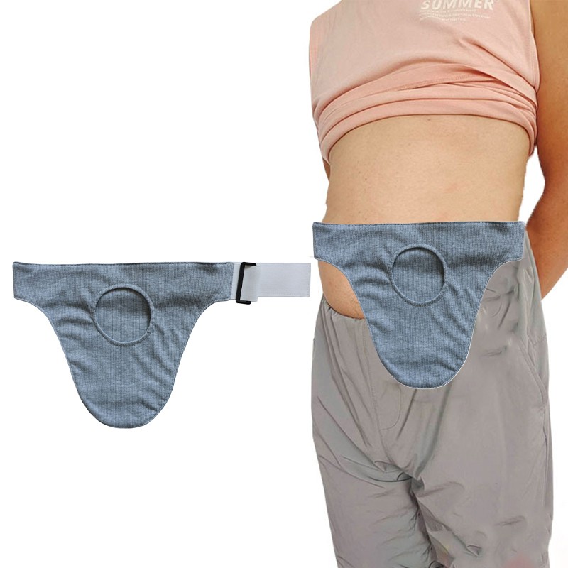 Ostomy Bag Waist Fixed Hanging Bag Washable Wear Abdominal Stoma Care Cover A3