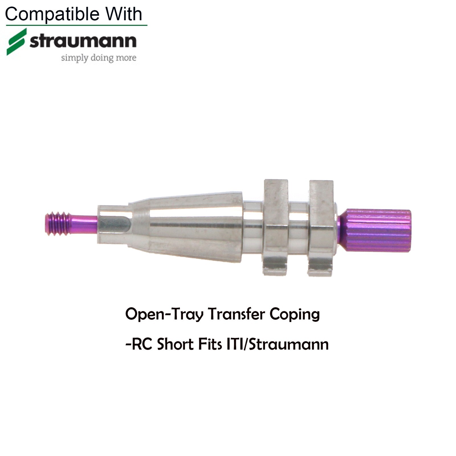 US Dental Fits Straumann ITI Impression Coping RC Transfer Open-Tray Short/Long