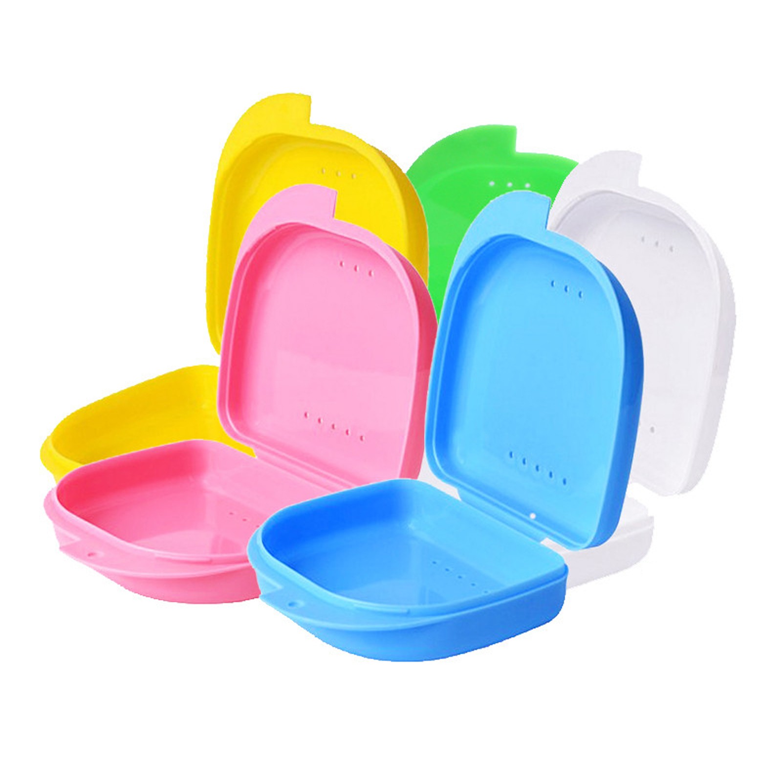 Dental Retainer Case Storage Mouth Guard Box Containers for Invisalign Teeth VIP