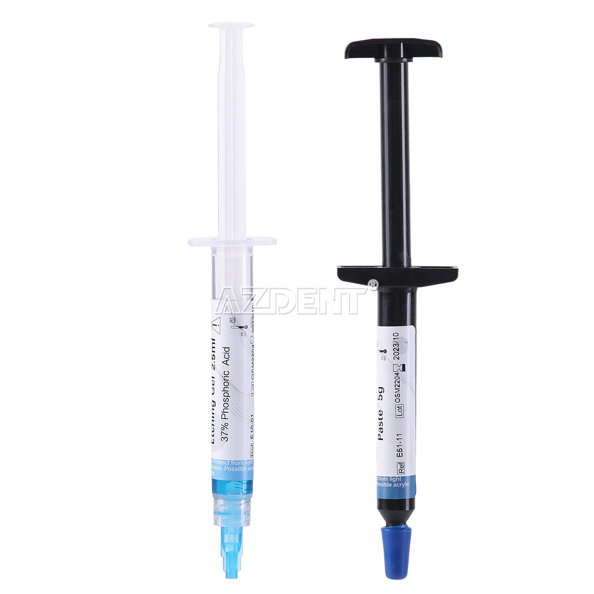 Dentex Dental Light Cure Orthodontic Adhesive Composite Resin Kit Blue Glue