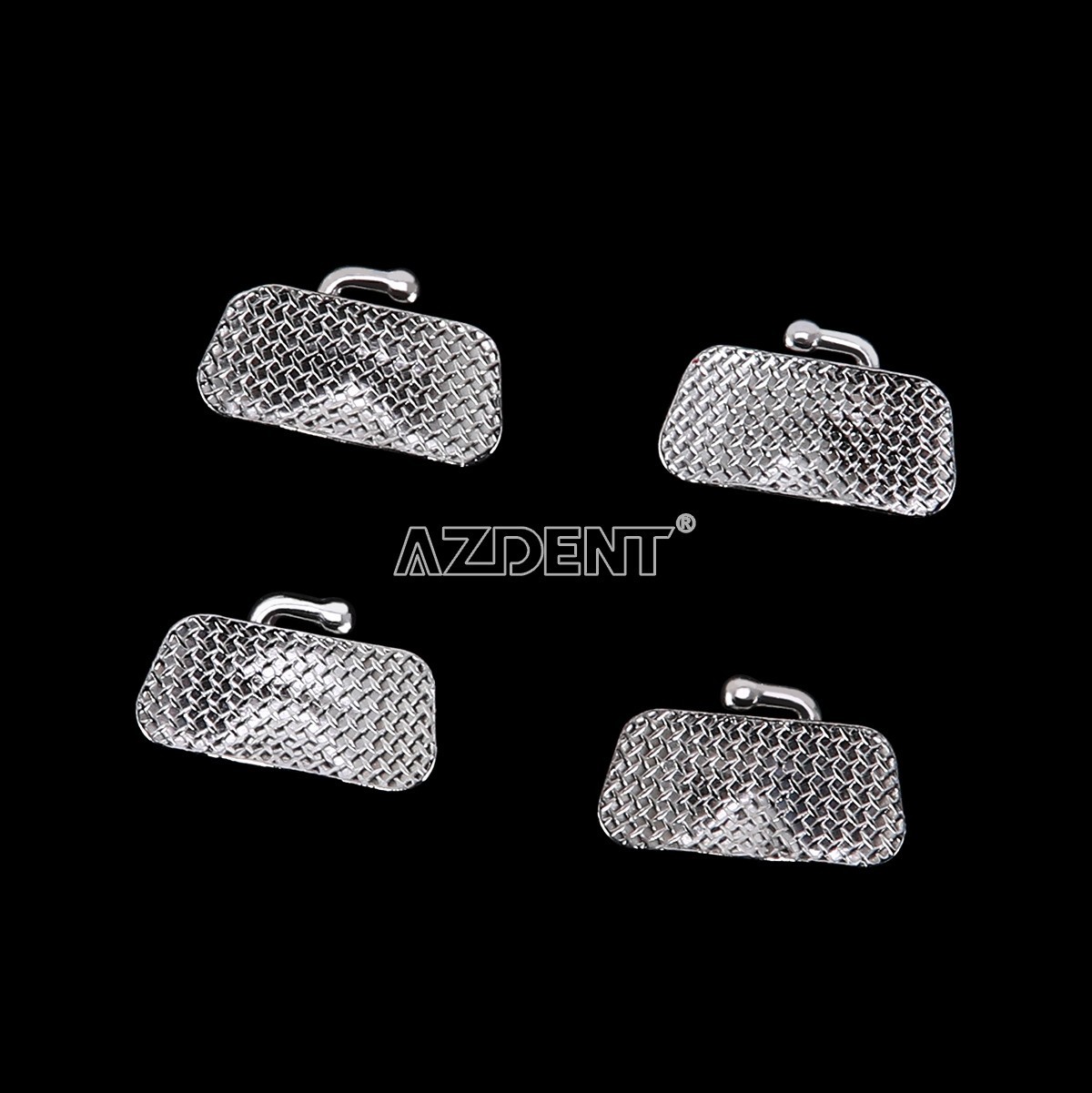 AZDENT Dental Orthodontic Bondable Buccal Tube 1st Molar MBT/Roth.022 Non-Conv