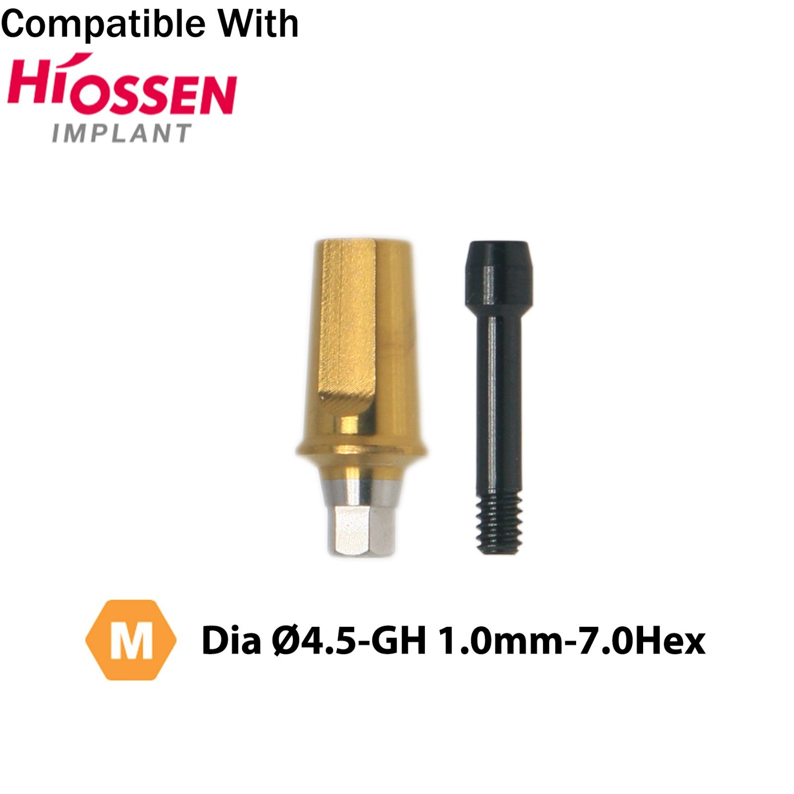 Dental Titanium Straight Transfer Abutment Mini/Regular for Osstem Hiossen TS