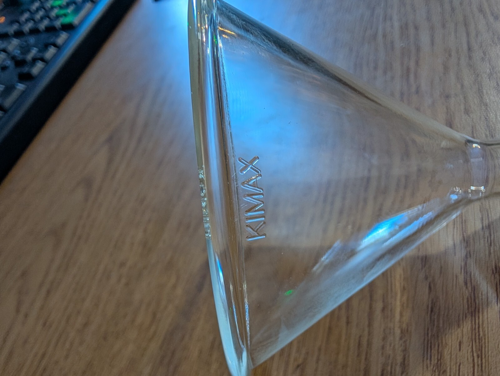 Kimble 29020-80 KIMAX 80mm Glass Powder Funnel Filling Funnel with 35mm Stem