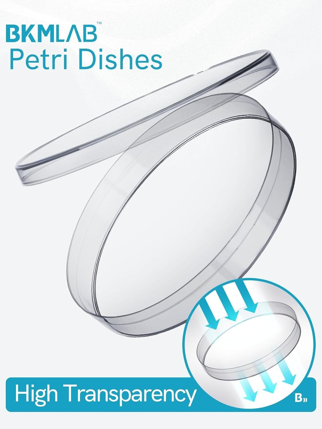 Thickened Sterile Petri Dish Set – 30 Pack 60x15mm for Mycology & Experiments