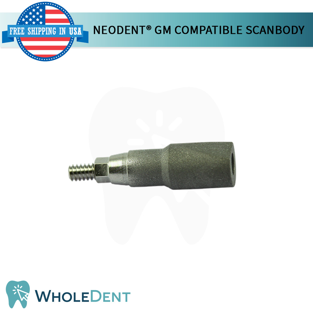 Dental Titanium Scan Body Neodent® GM Compatible CAD CAM