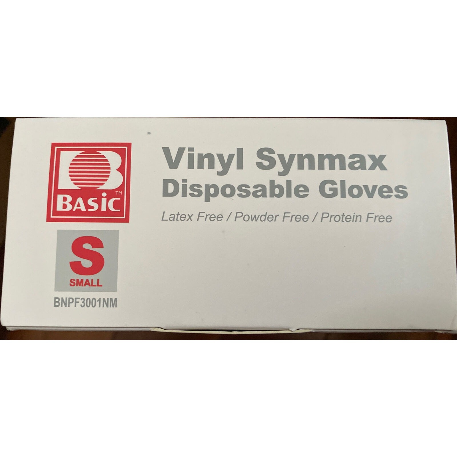 Synmax Nitrile Exam Gloves Small 100/Box Powder Free Rubber Latex Free Medical